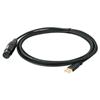 Interfaccia audio DAP AUDIO UCI-10. CAVO DA USB A XRL FEMMINA